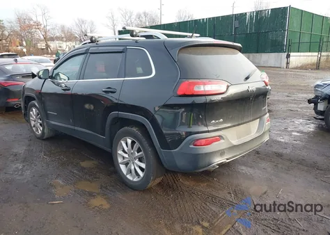 2015 Jeep Cherokee Limited из США, поврежденный, VIN 1C4PJMDB5FW739725